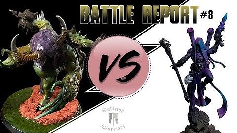 Battle Report: 9th Edition! Harlequins vs Death Guard