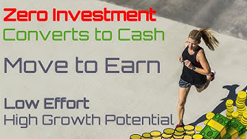 Zero Investment Earning App | High Growth Potential | Move To Earn Crypto | The Next Step