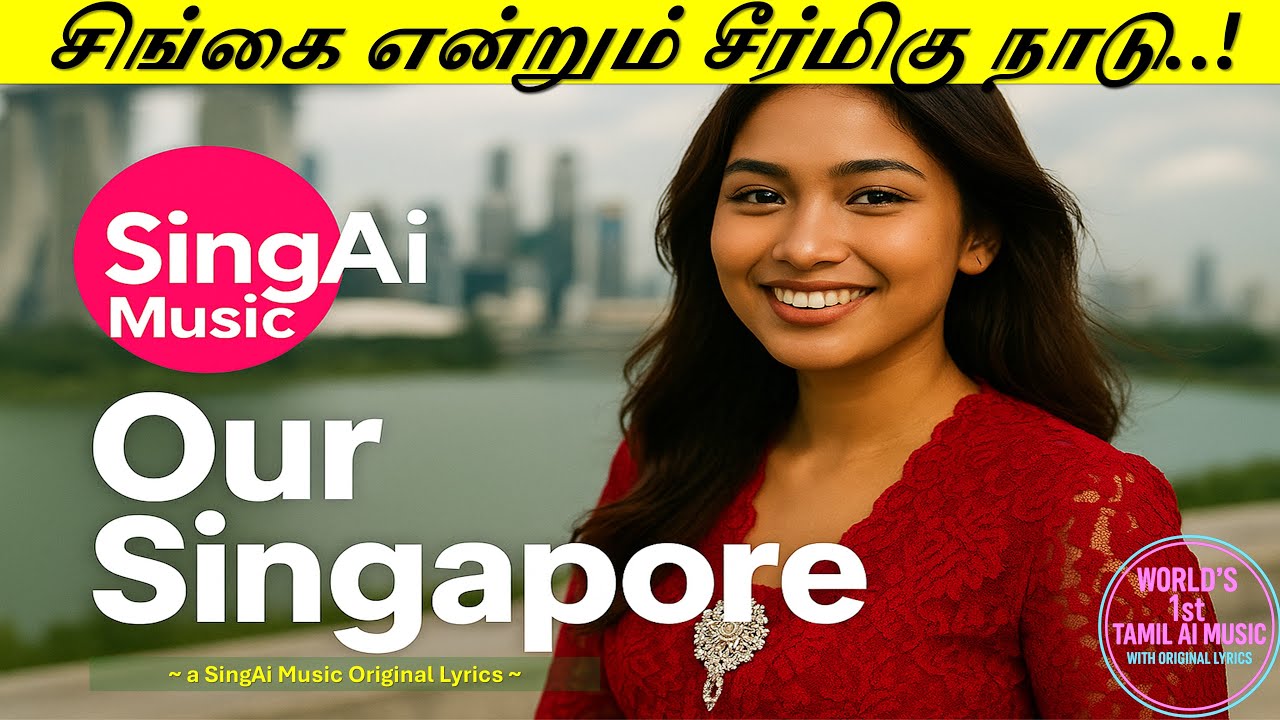 My Singapore | Singapore Song - Tamil AI song Channel with original Lyrics