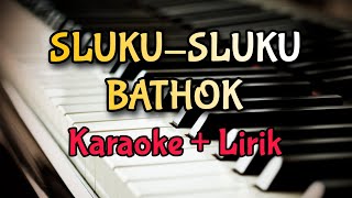 Karaoke Sluku-Sluku Bathok || Versi Ska Reggae || Kuntriksi ( Karaoke   Lirik )