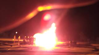 Live fire LP Gas training