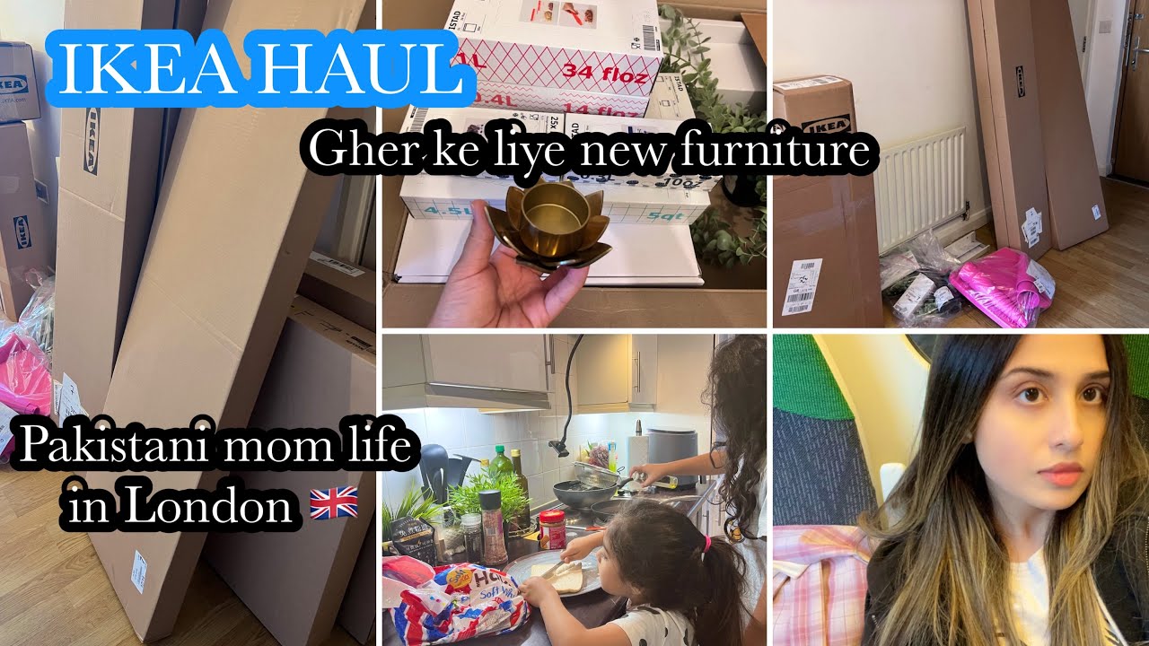 IKEA haul, new furniture for house 🏡 morning surprise, Pakistani mom