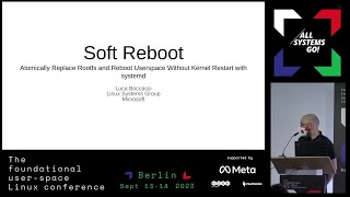 Soft Reboot: atomically replace rootfs and reboot userspace without kernel restart