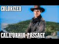 California Passage COLORIZED Forrest Tucker Western Movie In Full Length 