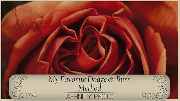 Affinity Photo Dodge and Burn nondestructively