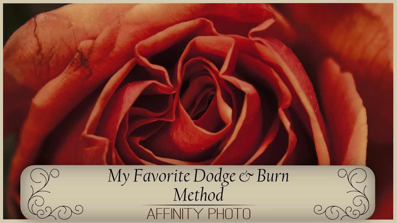 Affinity Photo Dodge and Burn nondestructively
