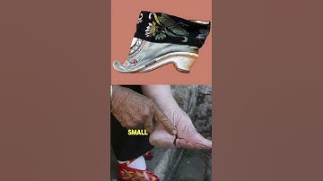 Thumbnail of The Painful Tradition of Foot Binding in Ancient China #shorts #history #china