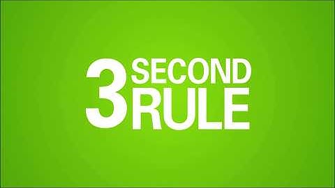 The 3 Second Rule | Programmed