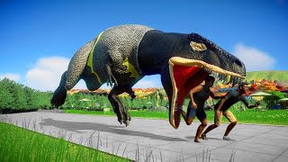 🔥 Dark Dino Uprising! Red Skull Indominus Rex & Venom Join the Jurassic Superhero Battle!