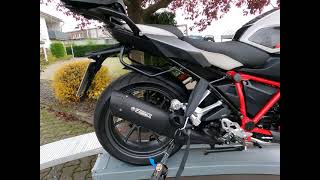 Motorradanhänger Mit Airlineschienen