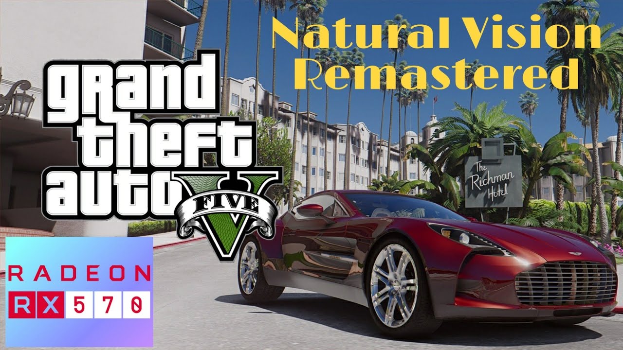 GTA 5 Natural Vision Remastered Gameplay Part 1 - YouTube