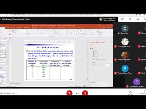 Video Thực tập Dược động học thầy Chữ 2 - dlls - YouTube