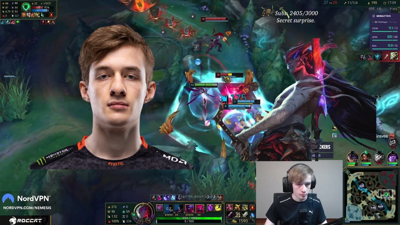 Nemesis Insane Team Fight Carry on YONE - This champ is not balanced!!!