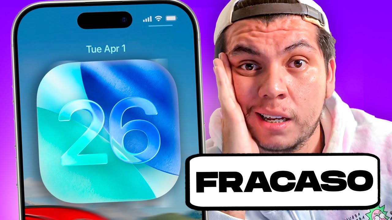 El FRACASO de 'Liquid Glass': La verdadera razón del retraso de iOS 26 ...