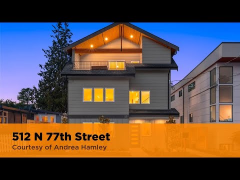 512 N 77th Street, Seattle, WA home video tour