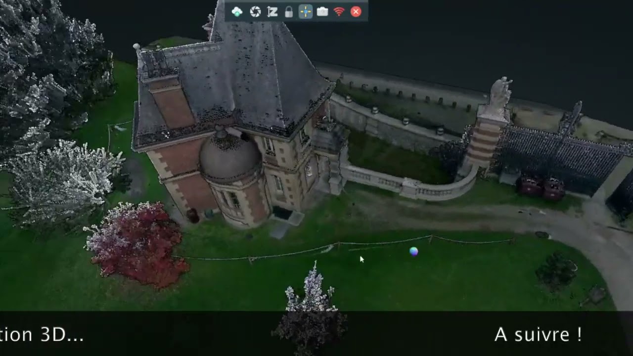 CAPTATION PAR SCANNER 3D A RENTILLY