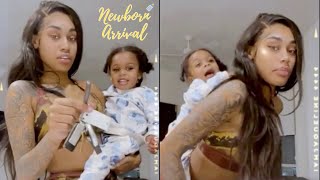 NBA Youngboy & Jania's Son Kacey Wants To Ride Mommy's Back! 🐎 Profile