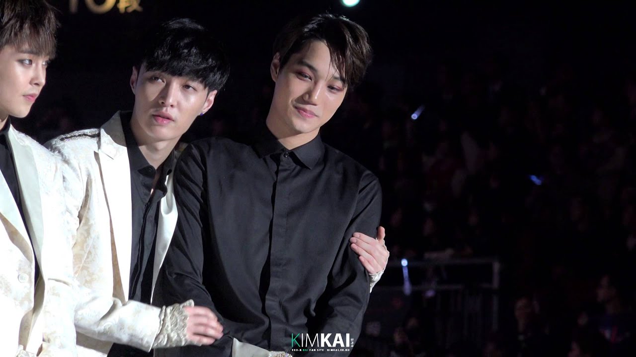 141203 MAMA in HK - 수상 축하해~(kai focus)