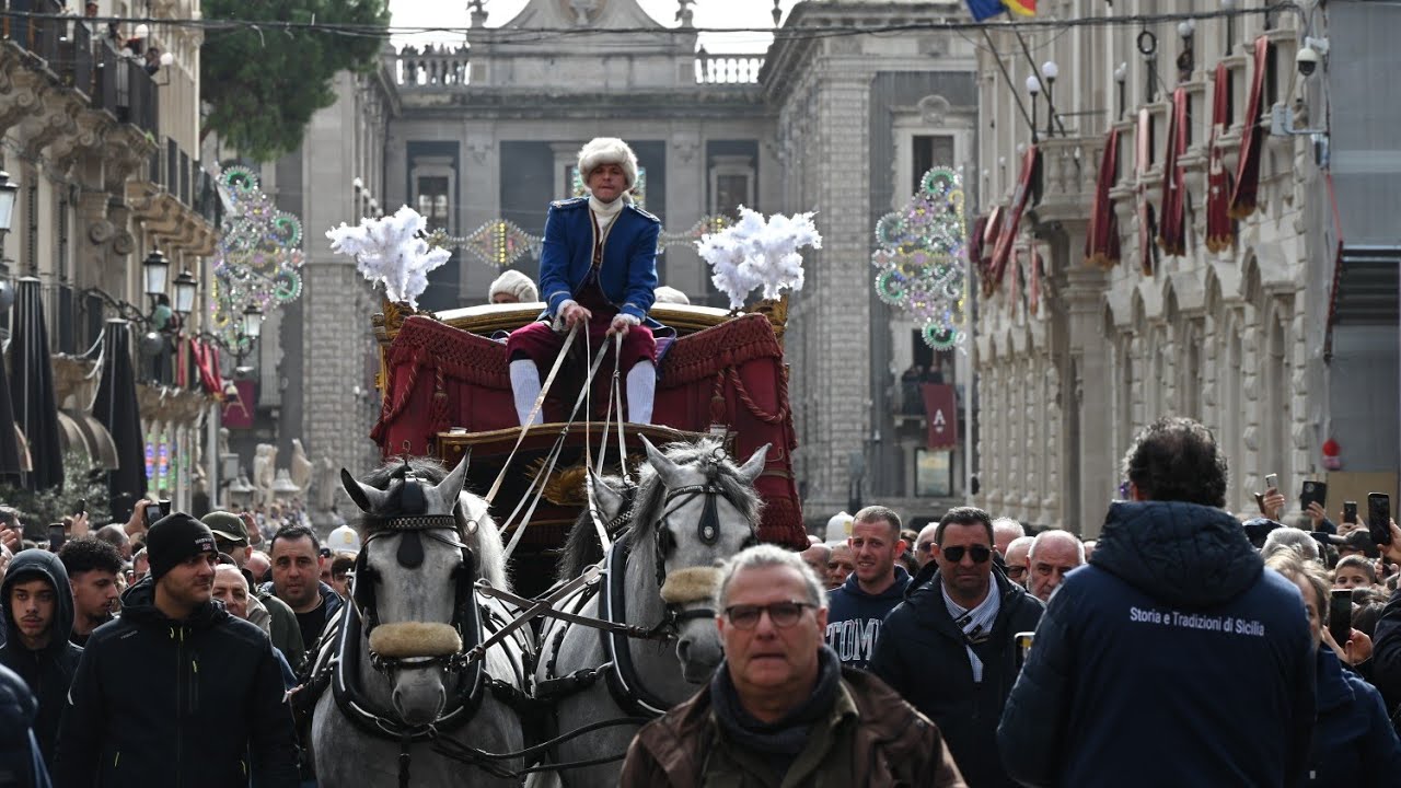 Sant'Agata 2026 Catania Processione offerta della Cera.