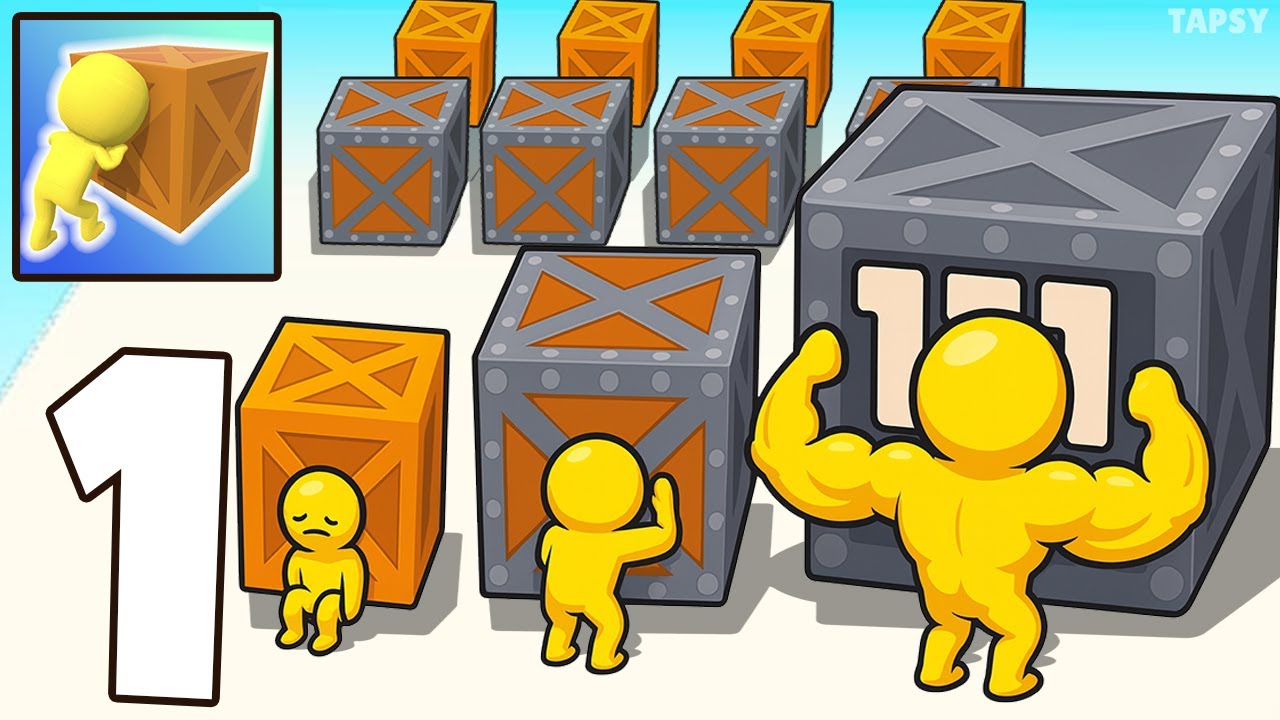 🔥Push Harder Gameplay Walkthrough Part 1 – Power Dash Adventure (Android,iOS)