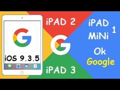Как установить Google для ipad 2, 3 или mini 1 в 2021 году