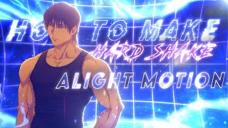 Hard Shake Effect Tutorial 🔥 | Alight Motion | Smooth & Powerful Shake Effect