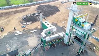 Most Energy Efficient Alltech Asphalt Batch Mix Plant By Considerable Saving Fuel Maintenance Free