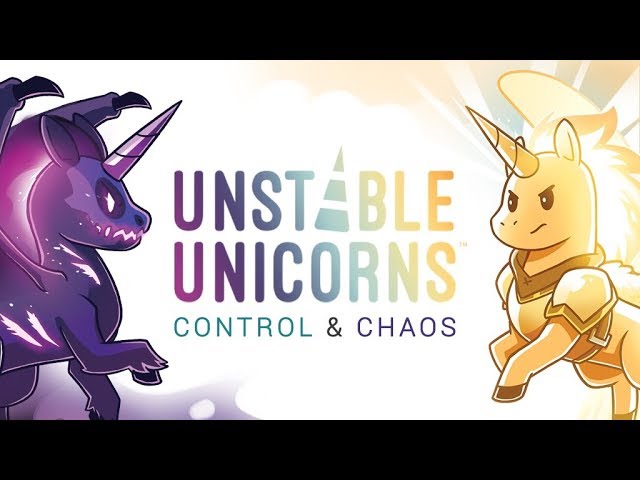 Best of Kickstarter 💡 “Unstable Unicorns: Control & Chaos” Card Game