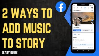 2 способа добавить музыку в историю на Facebook screenshot 2