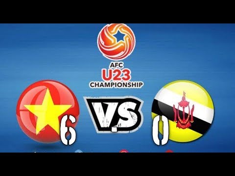 HIGHLIGHTS Vietnam U23 vs Brunei U23 ( 6 - 0 ) AFC Championship 22 March 2019