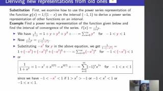 Calculus II, Lecture 28, V2 Substitution Example 1