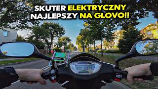 GLOVO NA SKUTERKU ELEKTRYCZNYM !! (ZAPIS LIVE)
