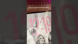 Tutorial how to set up custom widgets on your lock screen! 👀 #widgets #lockscreen #ipad #widgetsios