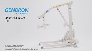 Gendron™ Bariatric Patient Lift