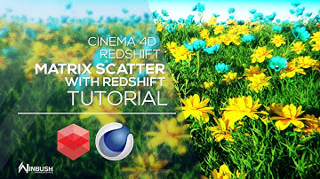 Using The Matrix to Scatter with REDSHIFT & CINEMA 4D
