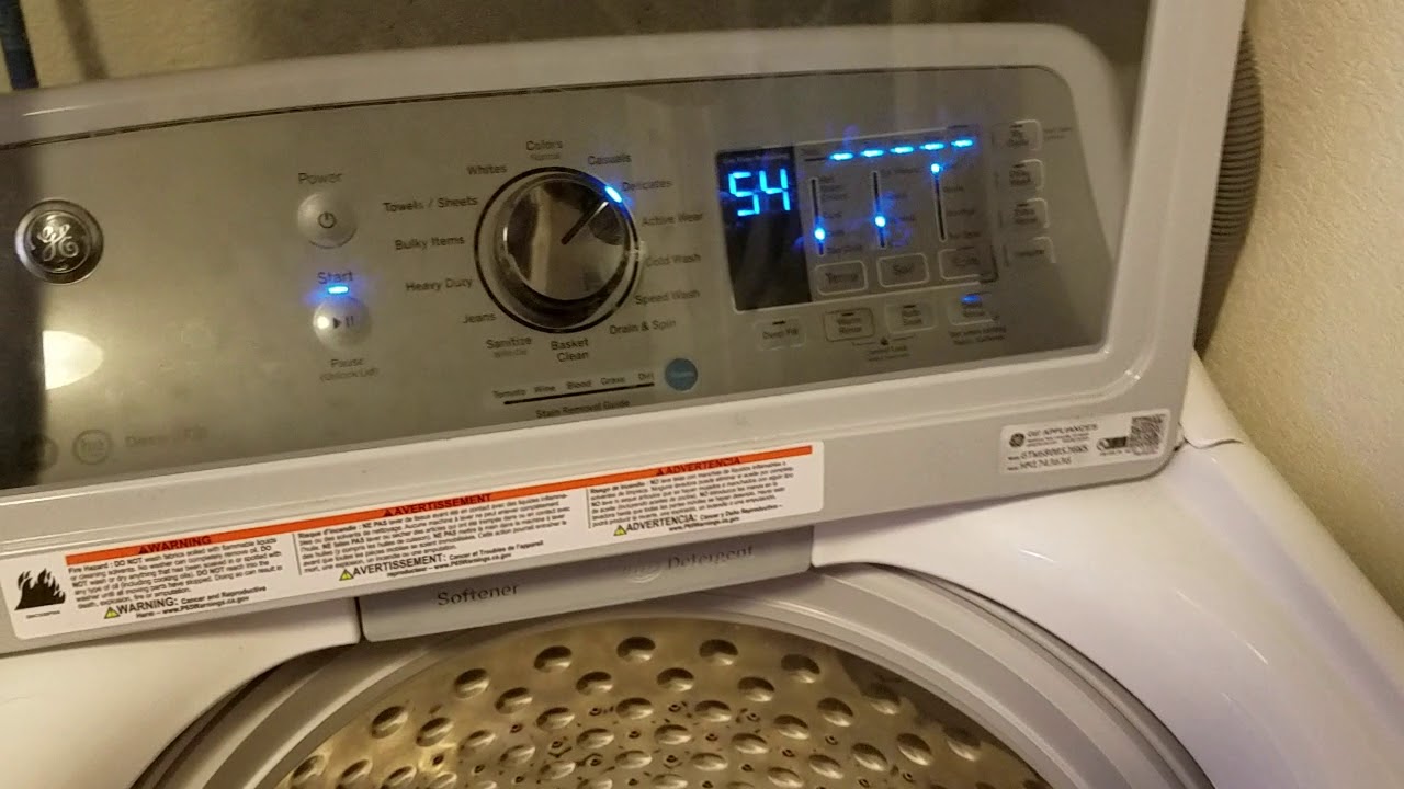 Ge Deep Fill Washer Not Spinning - WebSelfEdit