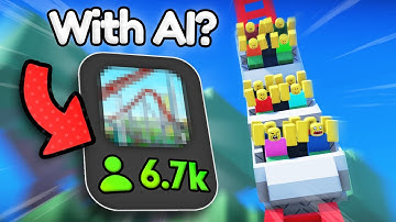 Can AI Make A THEME PARK Game In Roblox?
