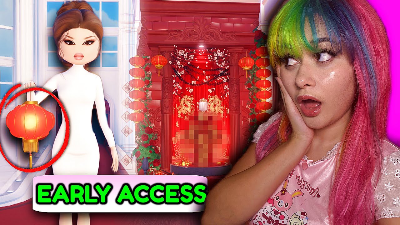 Я получил "ранний доступ" к обновлению к Лунному Новому году... | ROBLOX Одевайтесь, чтобы произв...