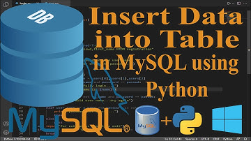 How to insert data into MySQL table using python | Tutorial 5 in hindi