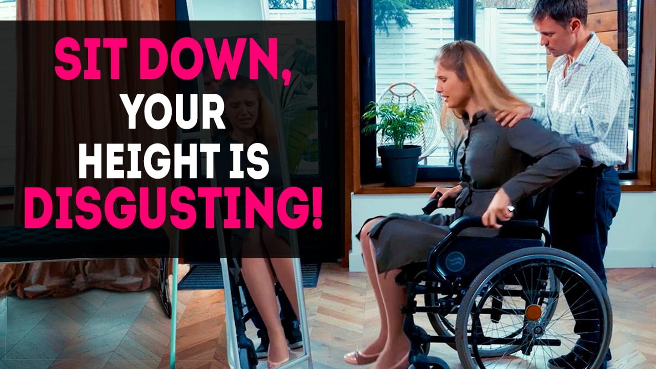 Fiance was ashamed of my height so he put me in a wheelchair