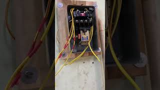 dol starter connection #wiringconnection #electrical #shorts