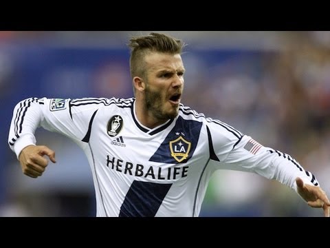 David Beckham goal on free kick vs Montreal Impact, MLS Highlight
