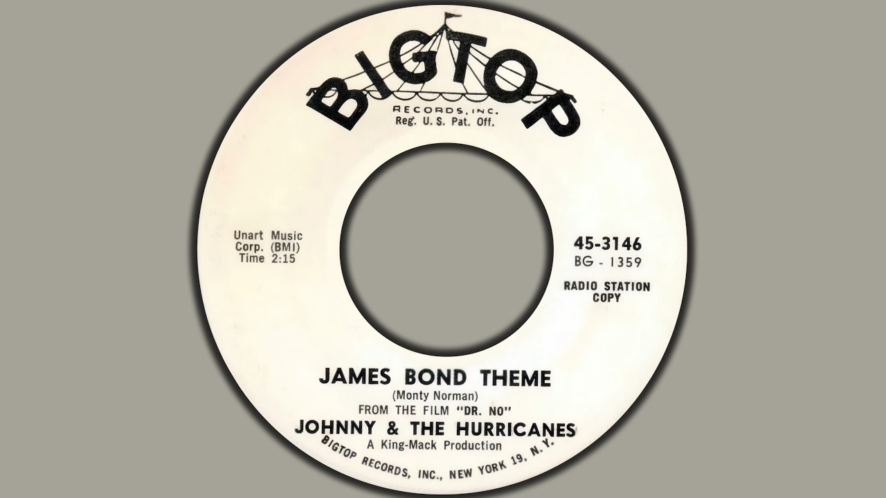 johnny-and-the-hurricanes-james-bond-theme-rock-roll-monty-norman