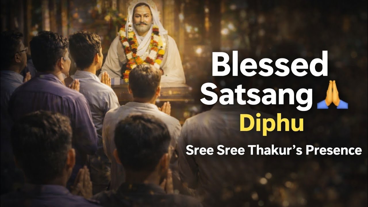 Satsang at Diphu 🙏 | Sree Sree Thakur Anukulchandra Bhajan | Assam 2026