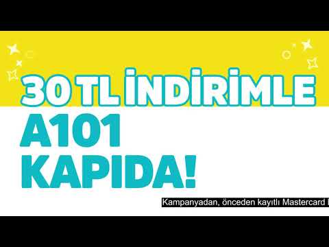 30 TL İndirimle A101 Kapıda!