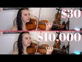 $30 AMAZON violin Vs $10,000 Antique violin