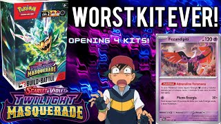 Worst Twilight Masquerade Build and Battle Kit EVER (Pokemon TCG)