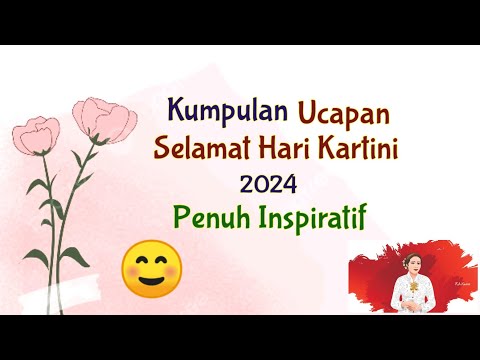 UCAPAN SELAMAT HARI KARTINI 2024