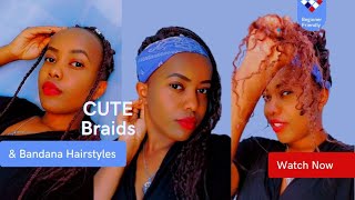 How to Style a Braids with a Bandana