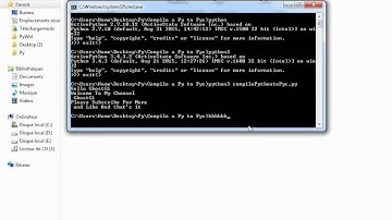 How to compile Python Script with just python